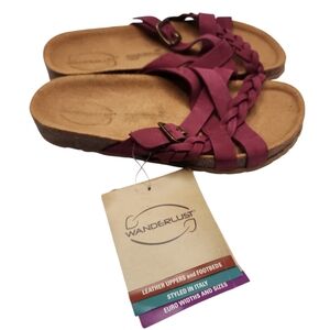 Wanderlust Braided Strappy Sandal Nwt Size 36